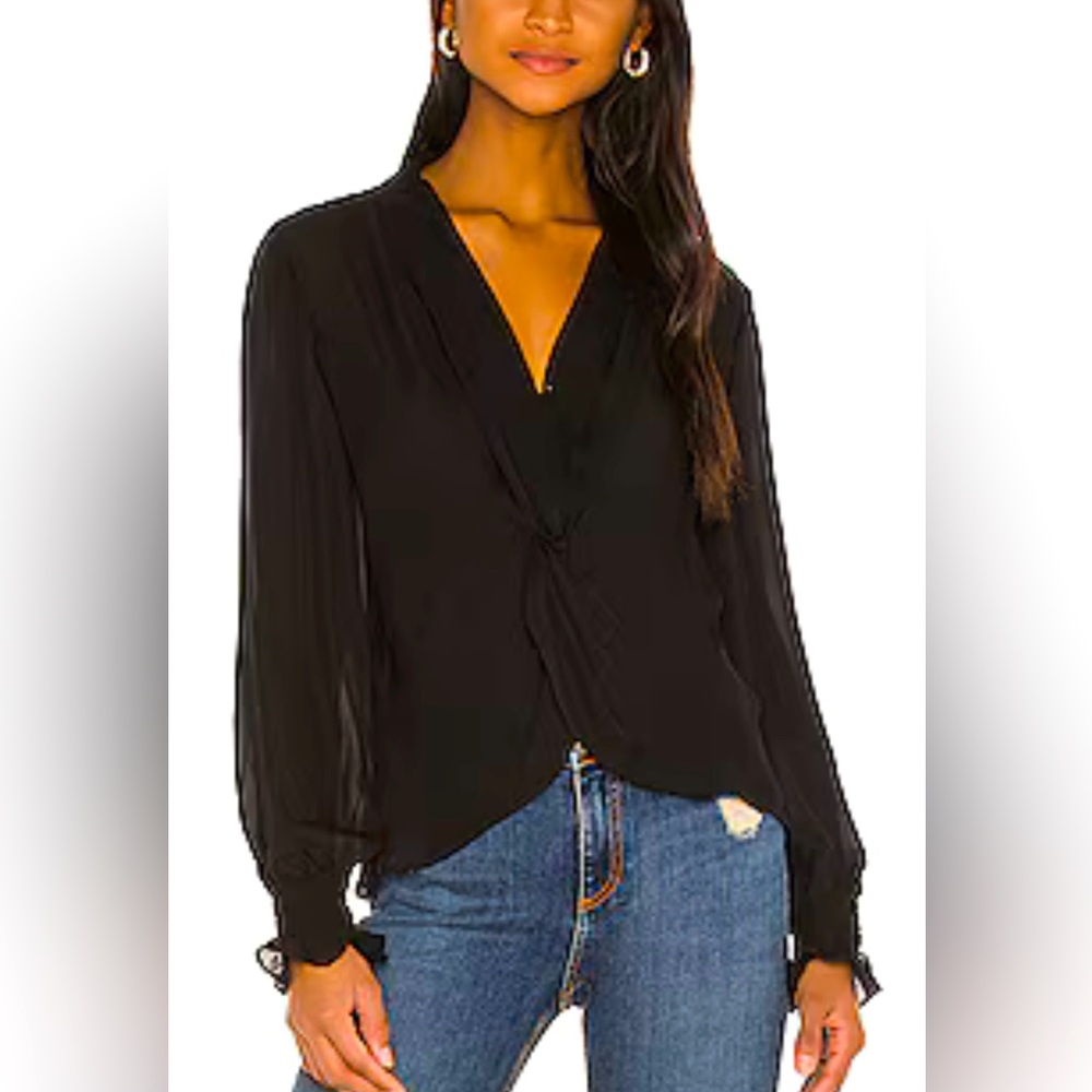 Paige Lorienne Top in Black size Large EUC